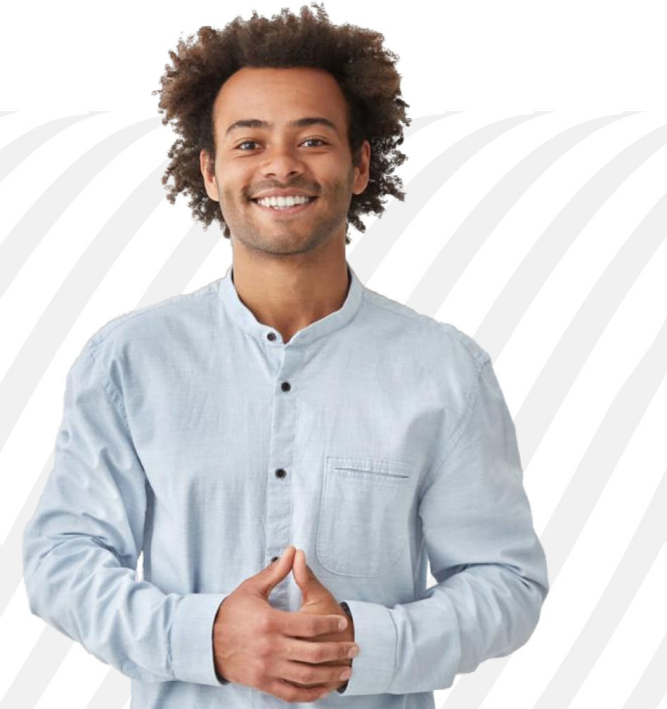 A smiling Carder customer.